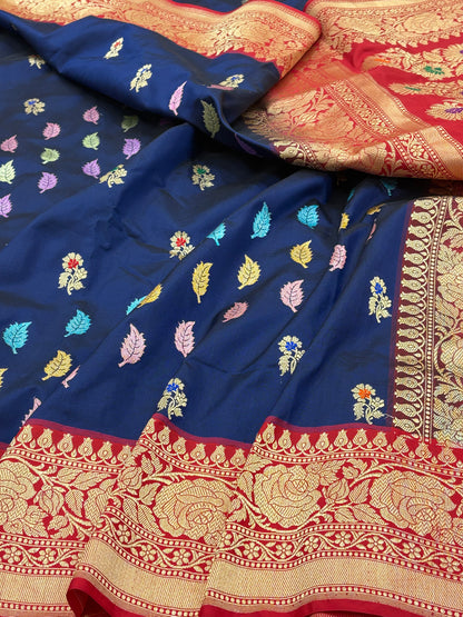 Royal Banarasi Pure Katan Silk Handwoven Saree