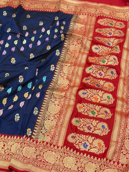Royal Banarasi Pure Katan Silk Handwoven Saree