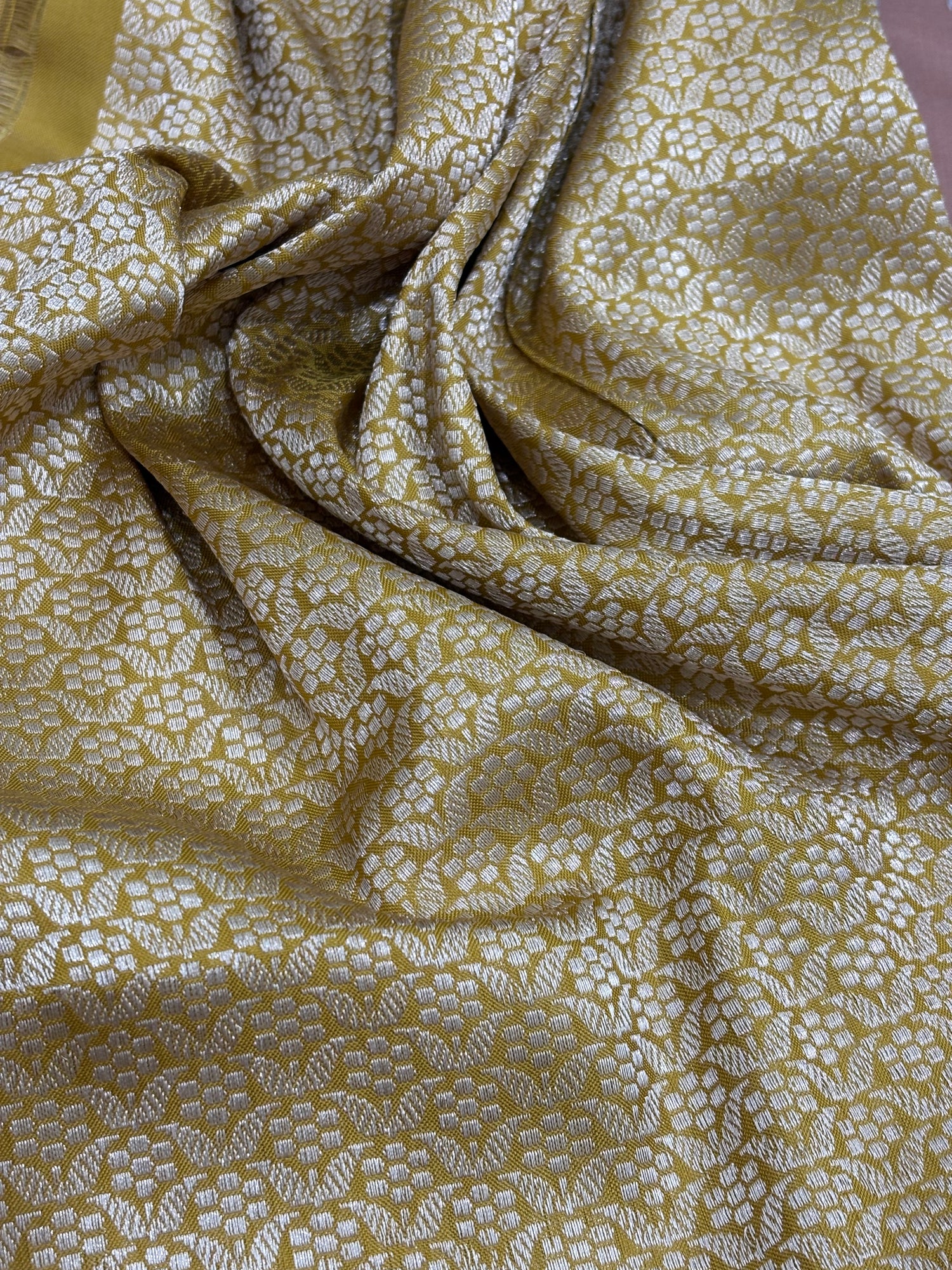 Coffee BrownBanarasi Pure Katan Silk Handwoven Saree