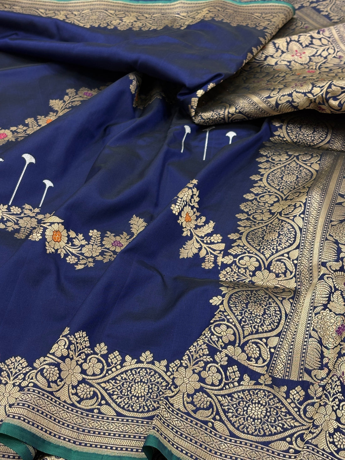 Banarasi Pure Katan Silk Handwoven Saree