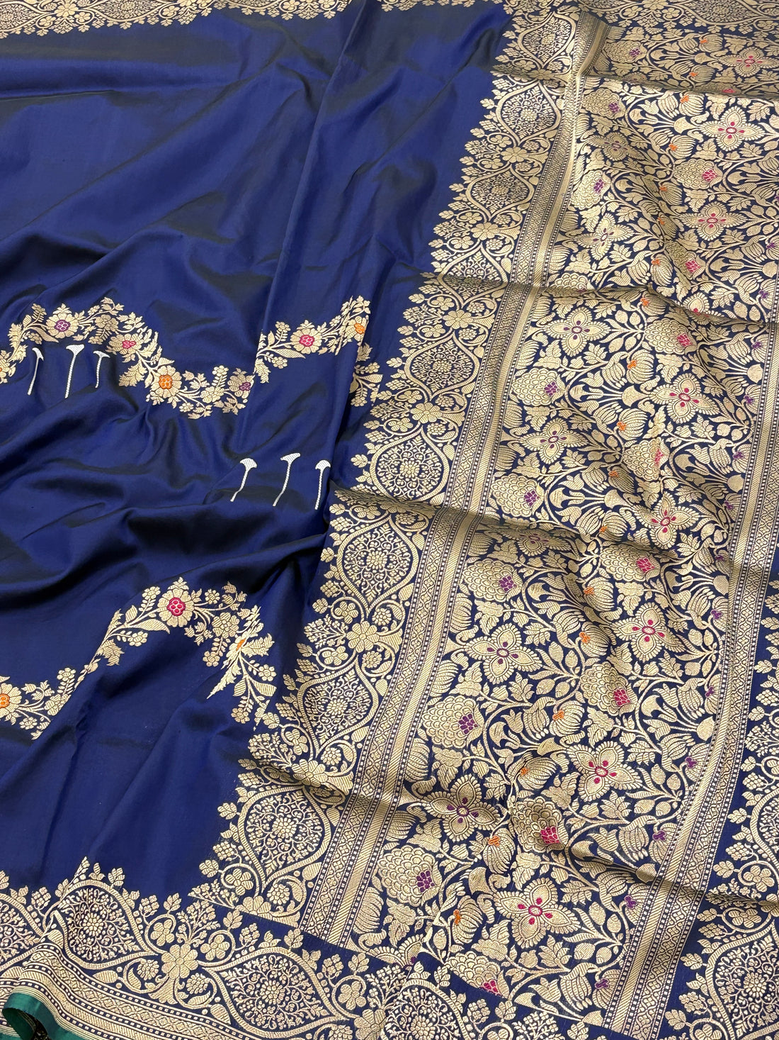 Banarasi Pure Katan Silk Handwoven Saree