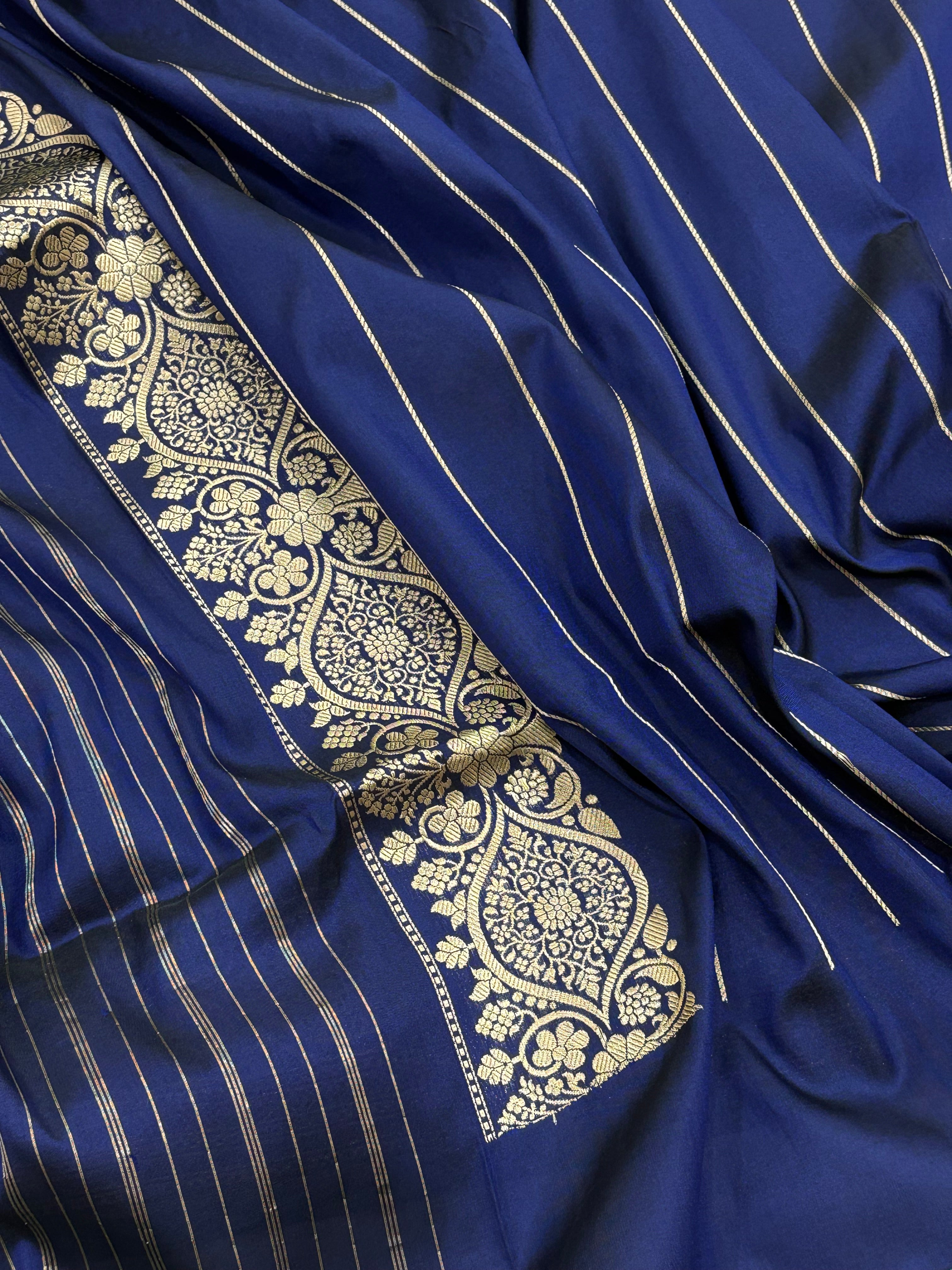 Banarasi Pure Katan Silk Handwoven Saree