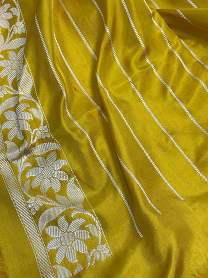 Mauve Banarasi Ektara Pure Katan Silk Saree