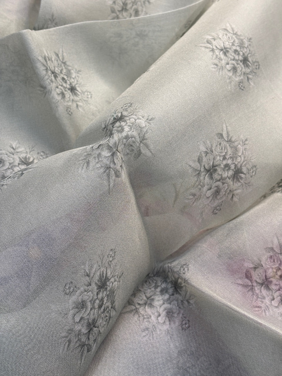 Ivory Banarasi  Kora Printed Silk Handwoven Saree