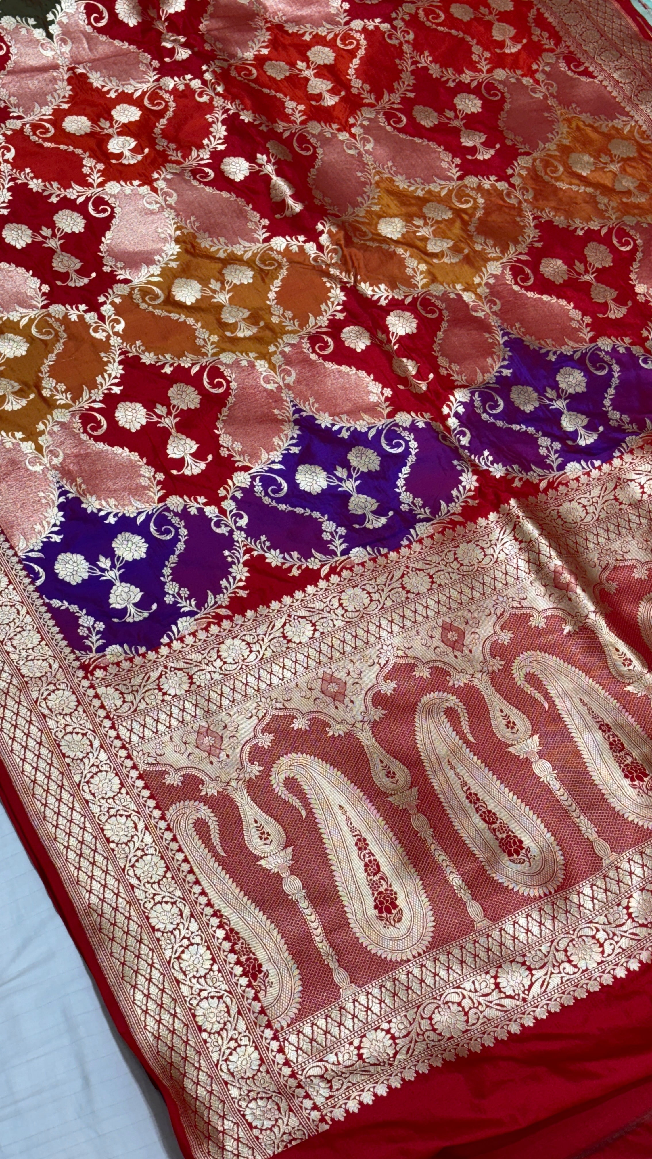 Pure Banarasi Katan Silk  Saree