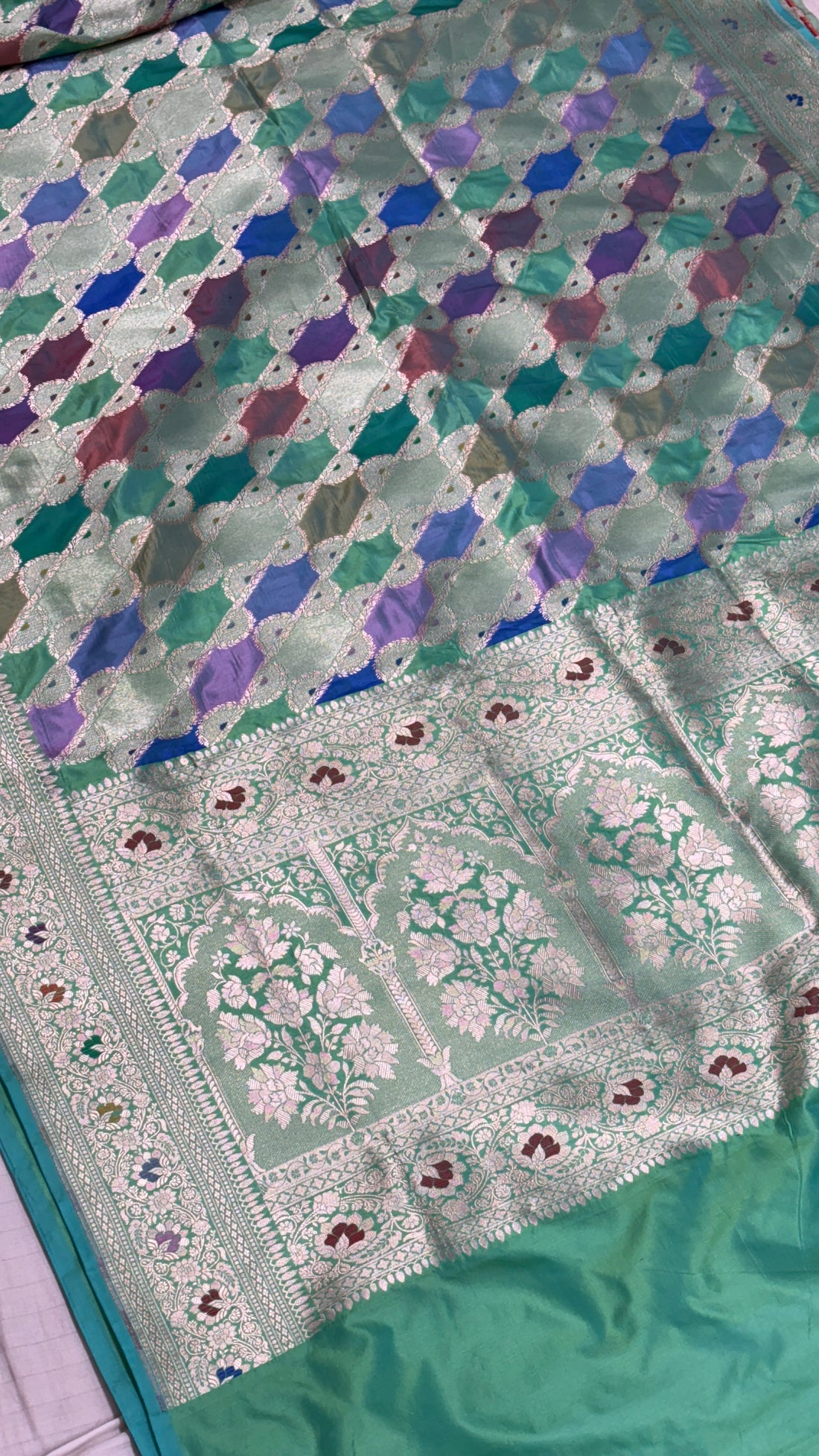 Pure Banarasi Katan Silk  Saree