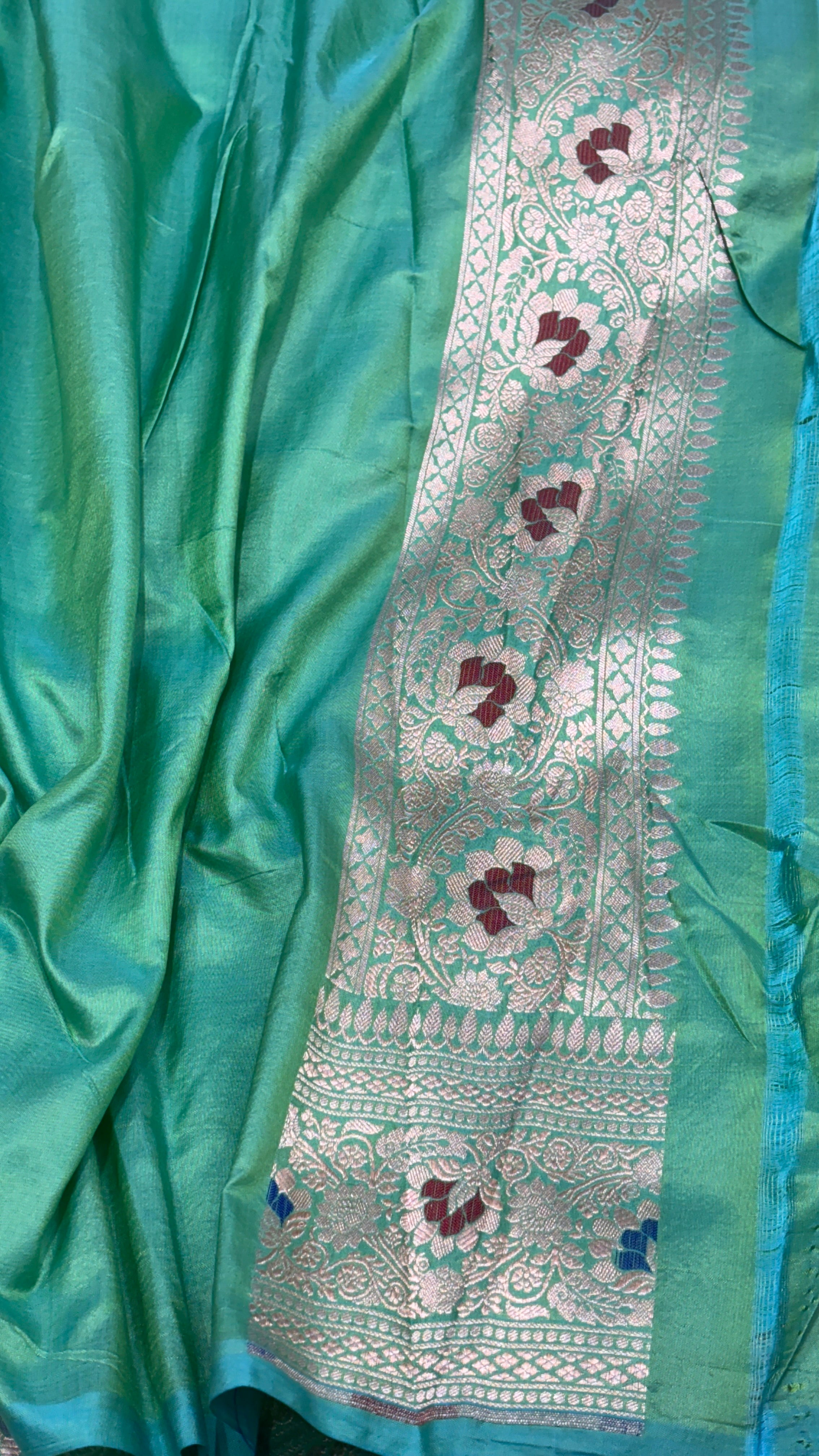 Pure Banarasi Katan Silk  Saree