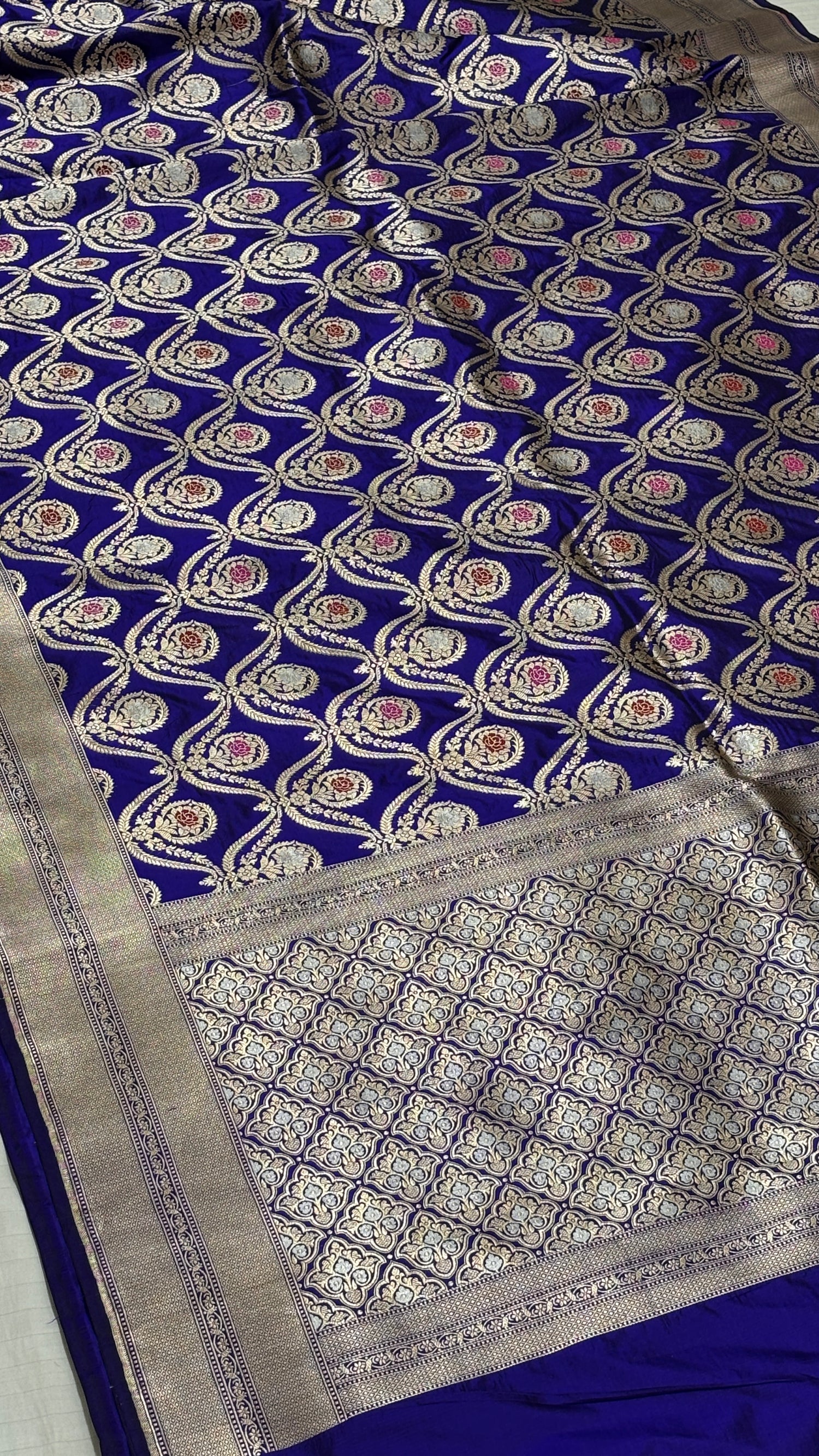 Pure Banarasi Katan Silk Saree