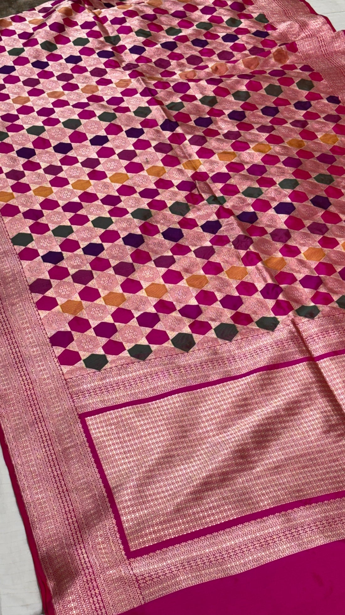 Pure Banarasi Katan Silk Saree