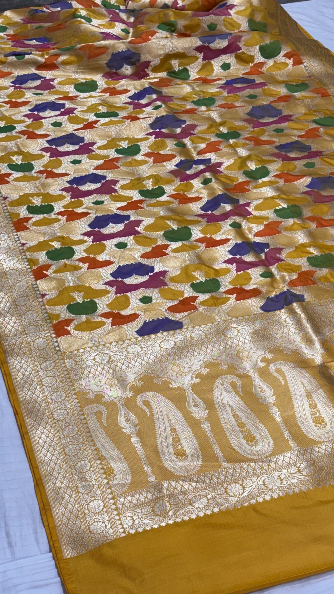 Pure Banarasi Katan Silk Saree