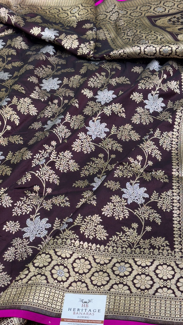 Pure Banarasi Katan Silk Saree