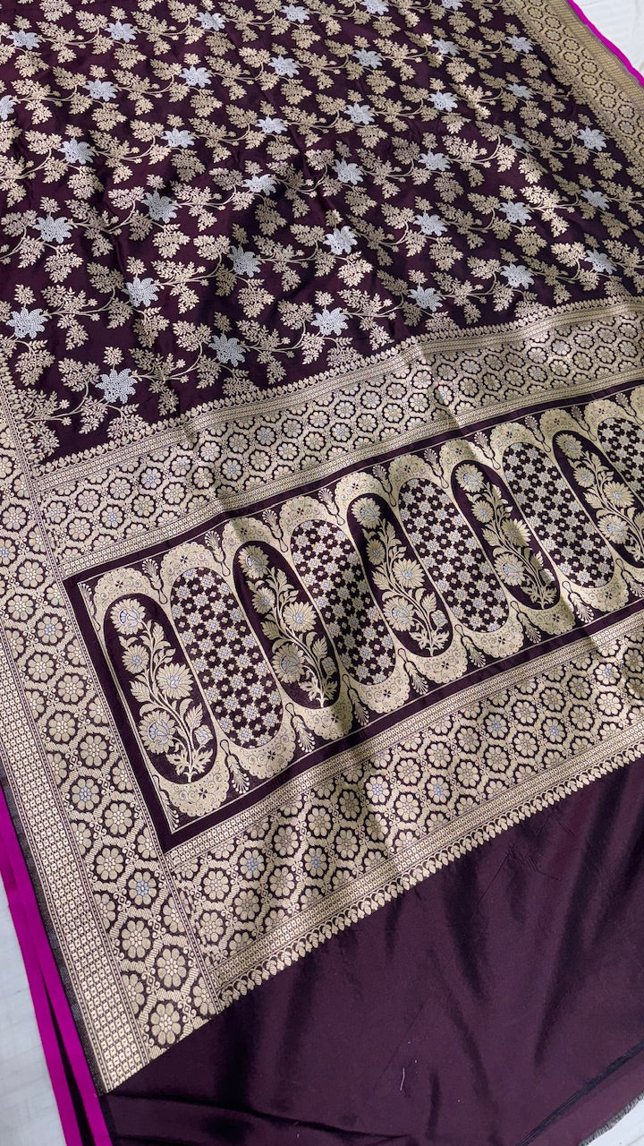 Pure Banarasi Katan Silk Saree