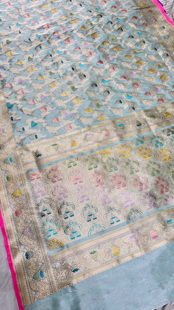 Pure Banarasi Katan Silk Saree