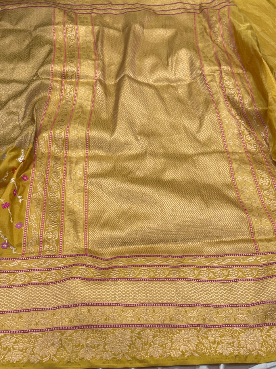 Banarasi Pure Katan Silk Handwoven Saree