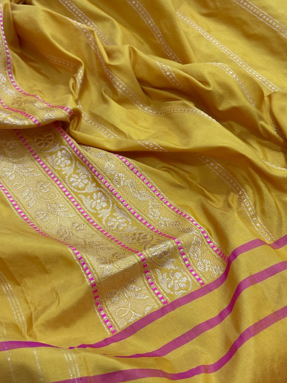 Banarasi Pure Katan Silk Handwoven Saree