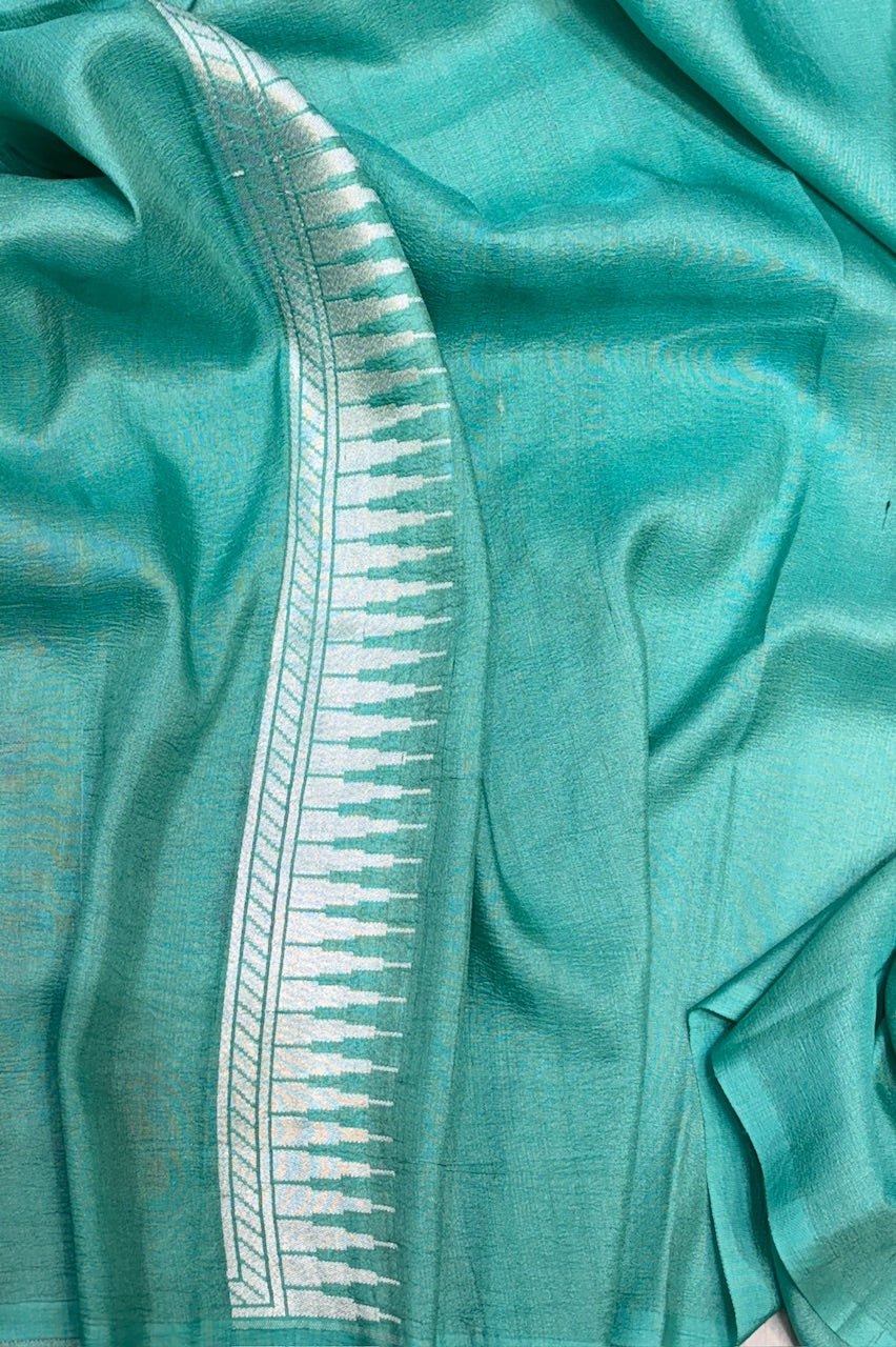 Banarasi Pure Tussar Georgette Silk Saree