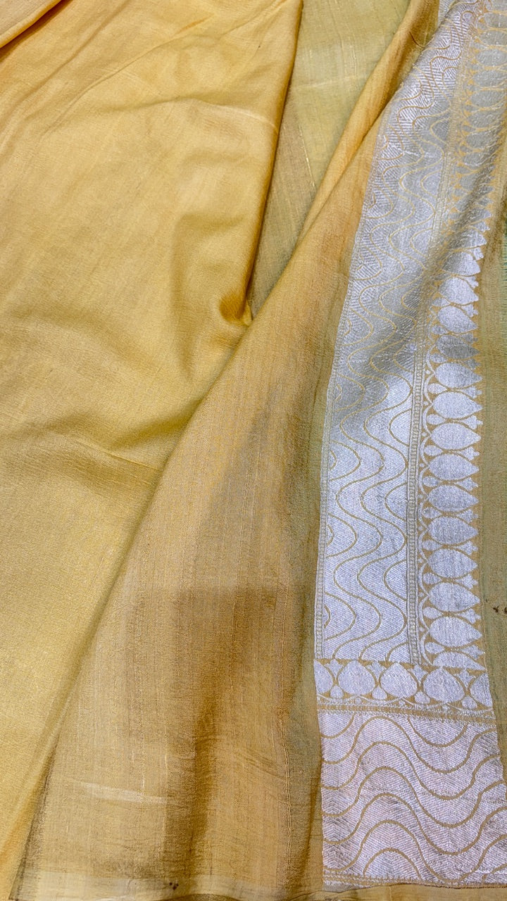 Banarasi Pure Tussar Georgette Silk Saree
