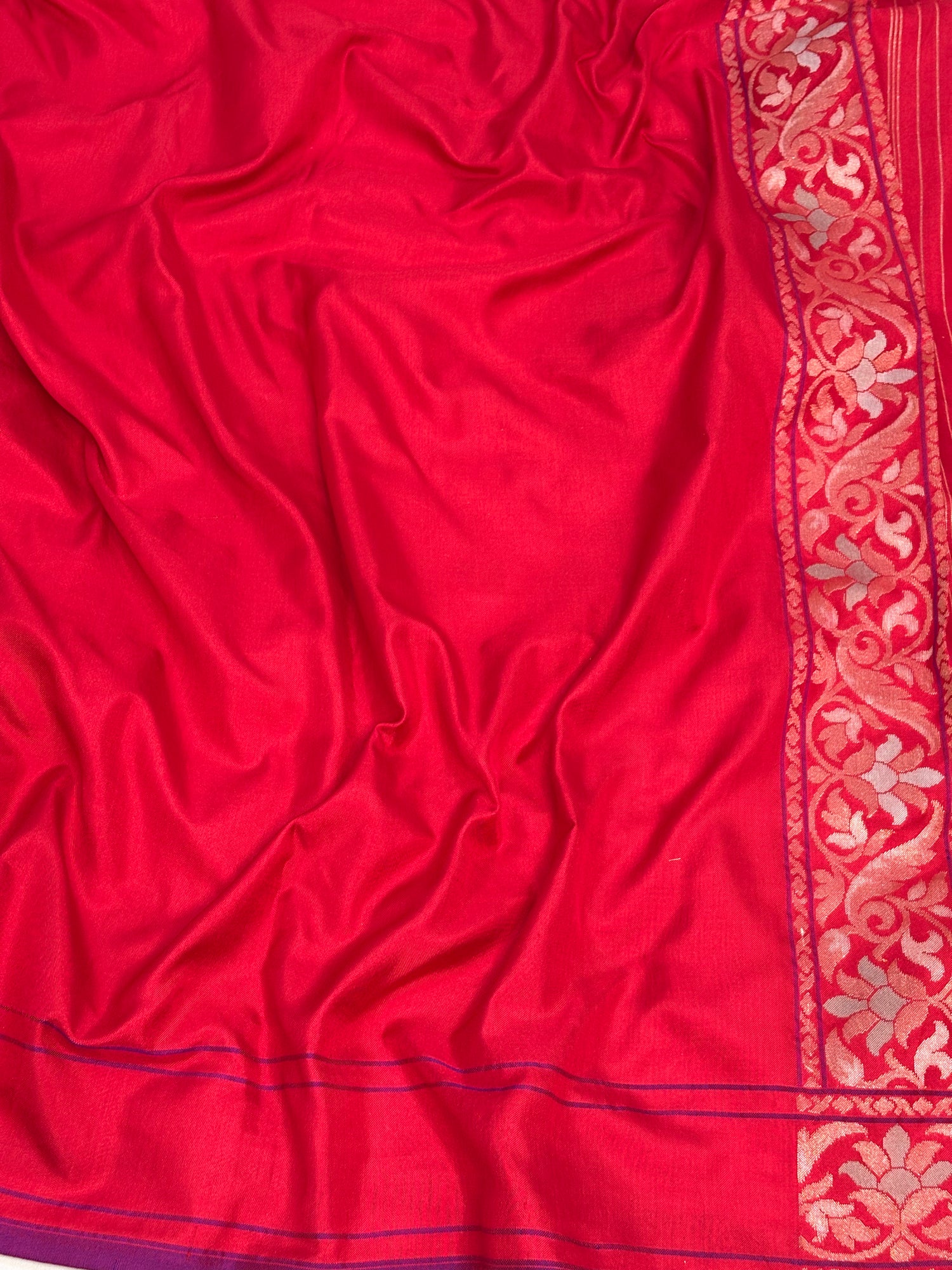 Pink Banarasi Pure Katan Silk Iktara Tilfi Meenakari Jamdani Saree