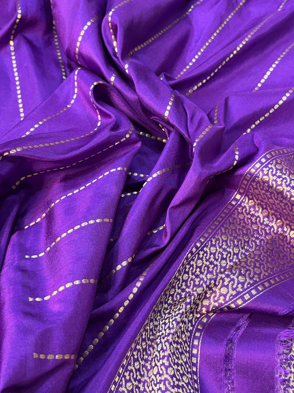 Pink Pure Banarasi Katan Silk Handwoven Saree