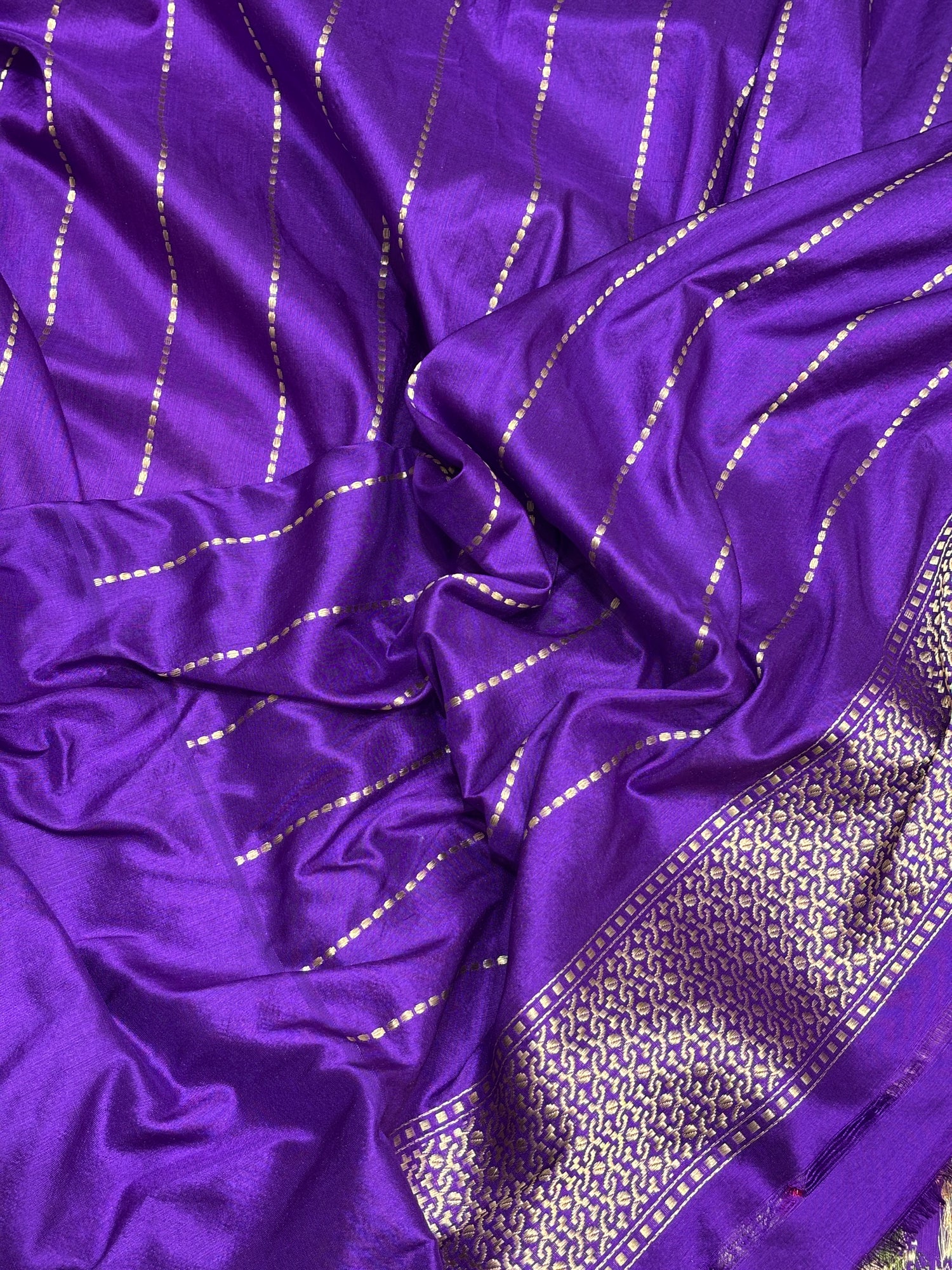 Baby Pink Pure Banarasi Ektara Silk Handwoven Saree