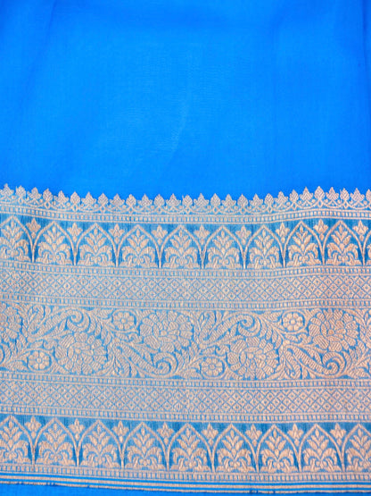 Handloom Banarasi Kora Organza Saree