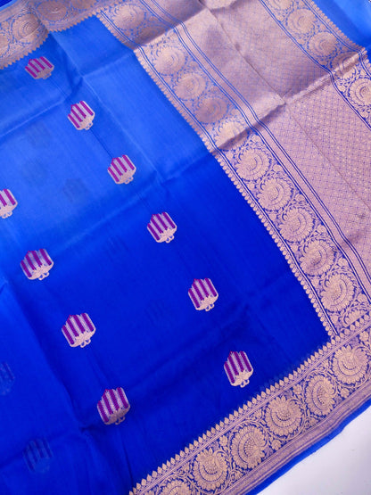 Handloom Banarasi Pure Kora Organza Saree