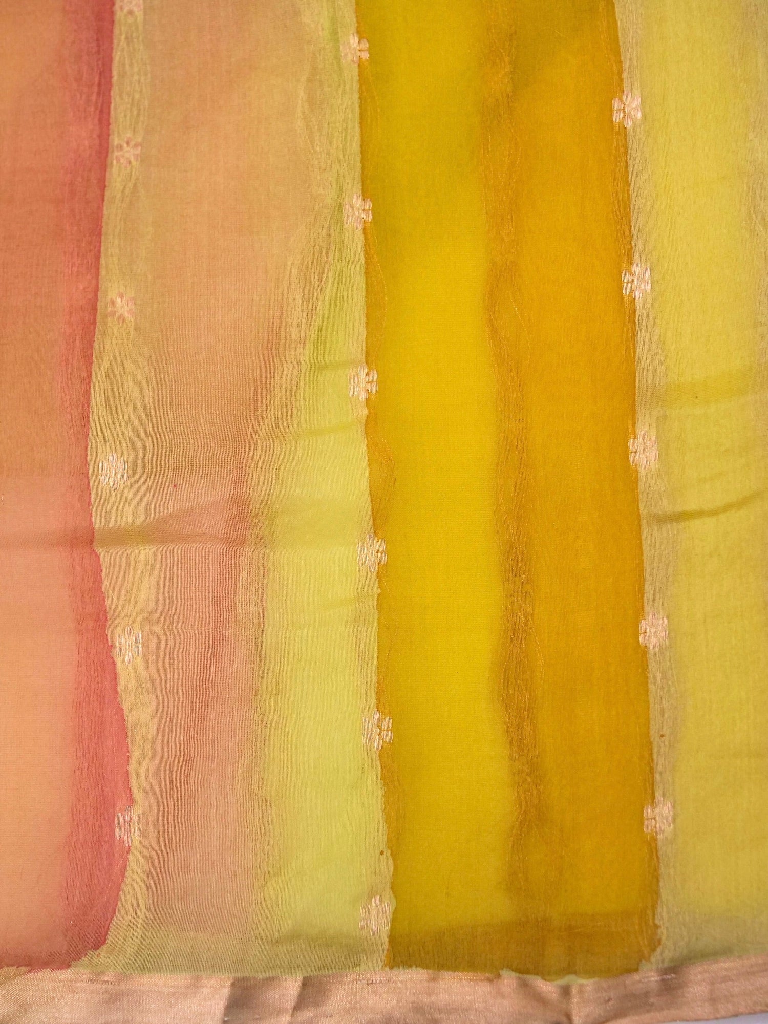 Handloom Banarasi Pure Kora Organza Saree