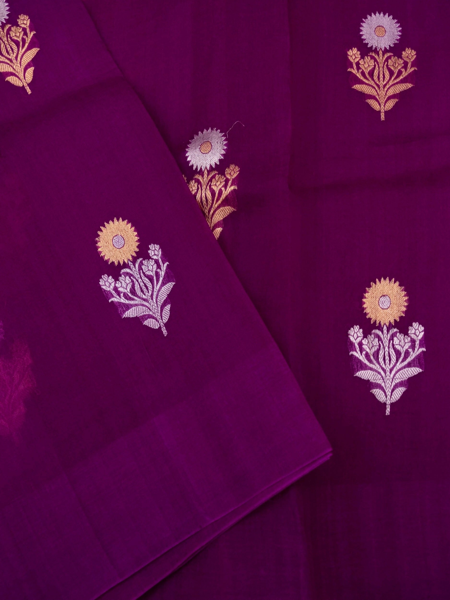 Handloom Banarasi Pure Kora Organza Saree