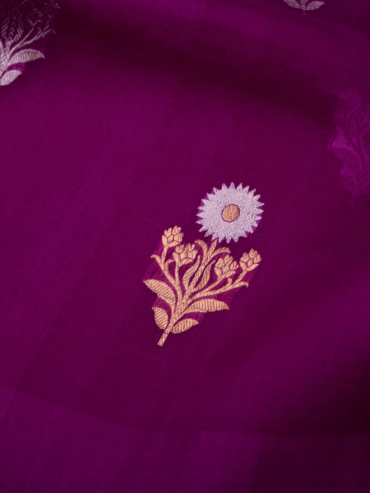 Handloom Banarasi Pure Kora Organza Saree