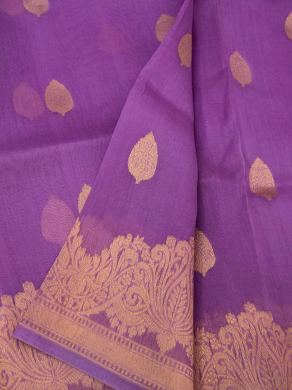 Handloom Banarasi Pure Kora Organza Saree