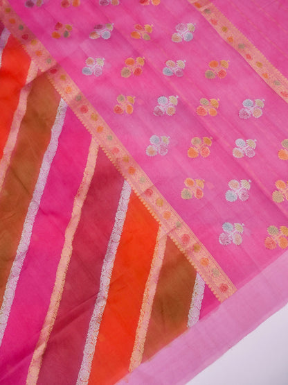 Handloom Banarasi Pure Kora Organza Saree