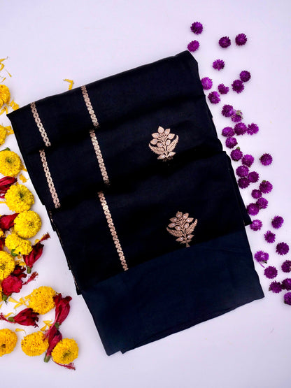 Pure Banarasi Mango Katan Silk Saree - Silk Mark Certified