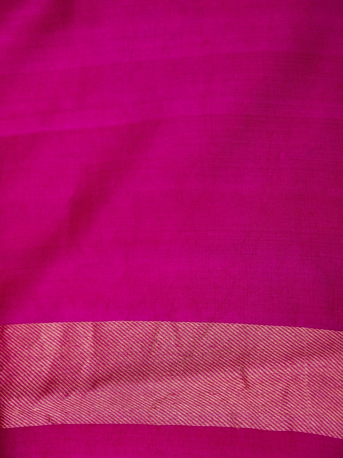 Pure Pink Banarasi R Mango Katan Silk Saree  with Full Kadhwa Buti