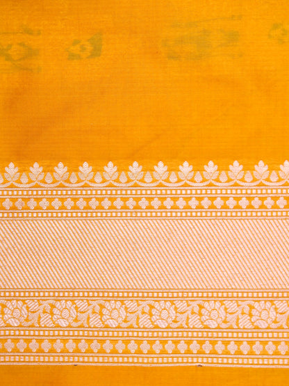 Pure Katan Silk Banarasi with All over Jaal Weaving