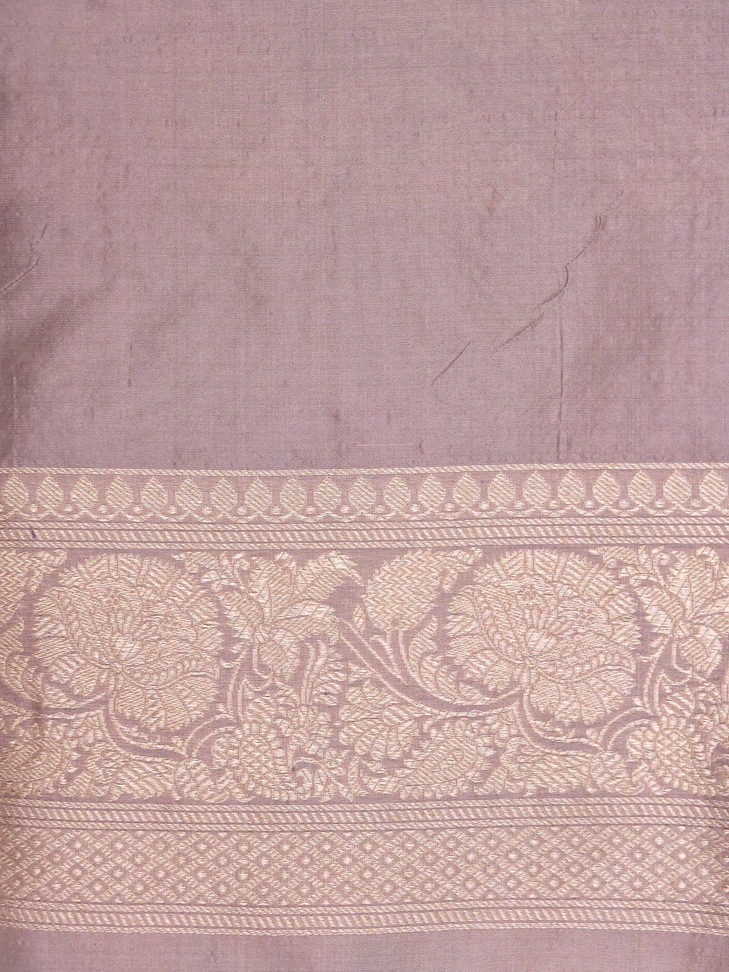 Pure Katan Silk Banarasi with All over Jaal Weaving