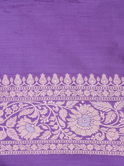 Pure Katan Silk Banarasi Saree  All Over Jaal Weaving