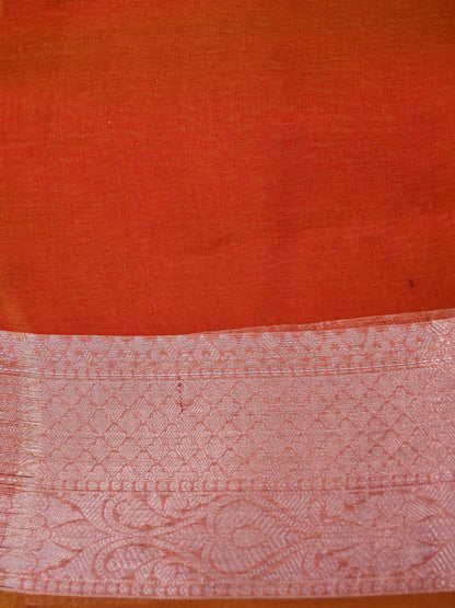 Banarasi Pure Tissue Silk Saree with Brocade Blouse