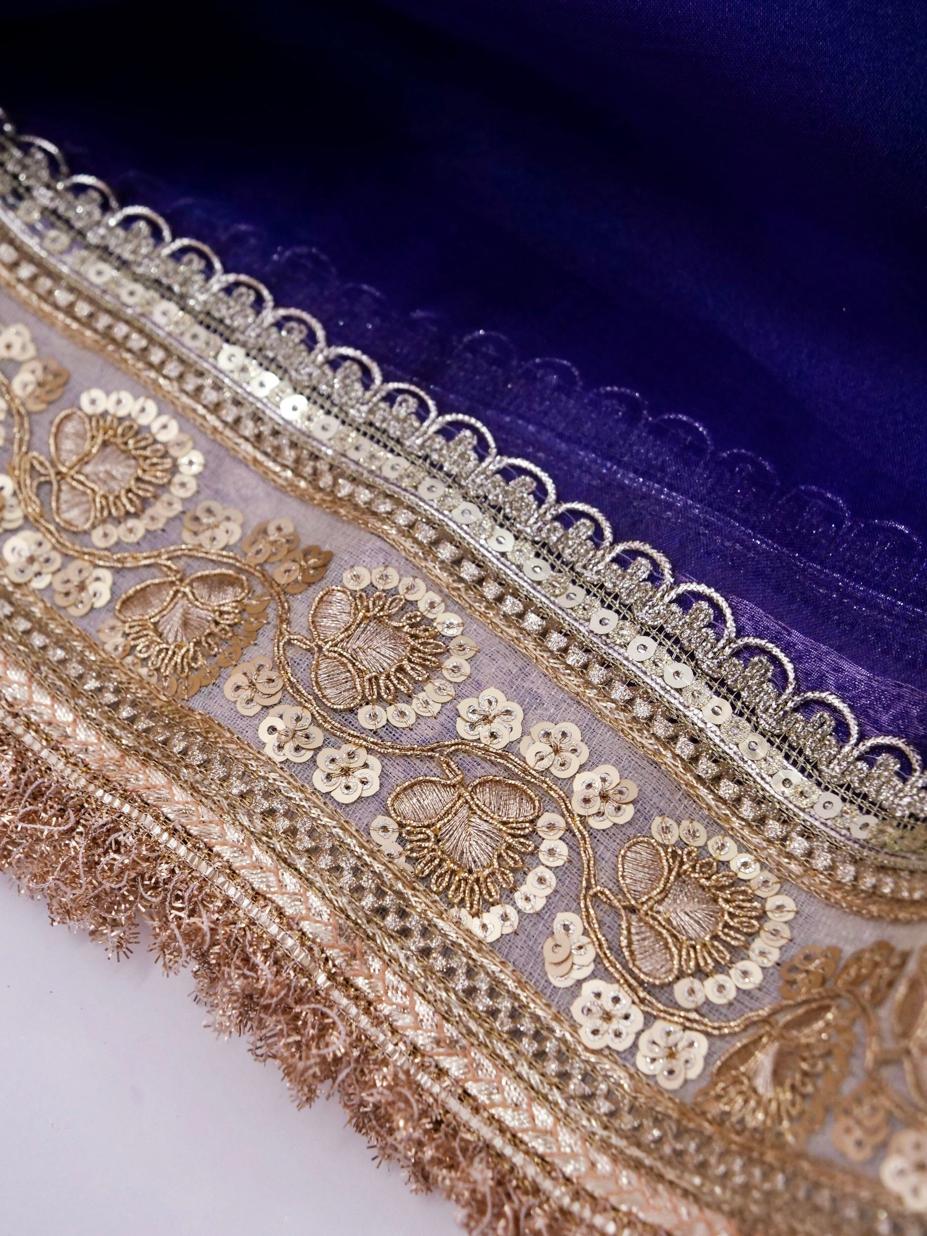 Banarasi Pure Tissue Silk Saree with Brocade Blouse