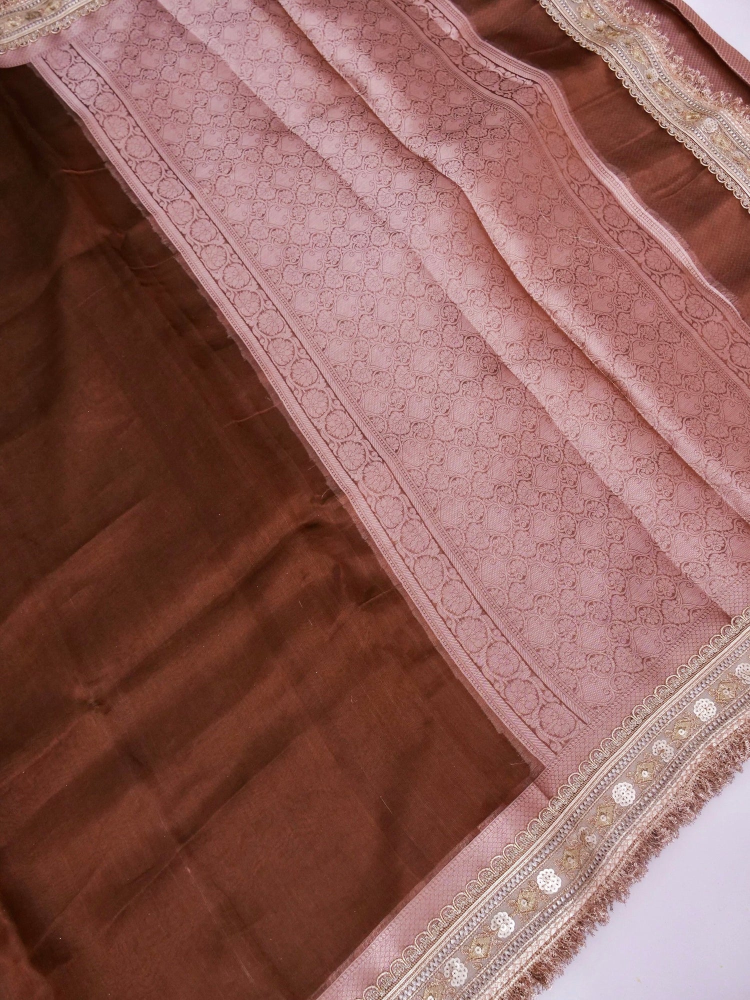 Banarasi Pure Tissue Silk Saree with Brocade Blouse