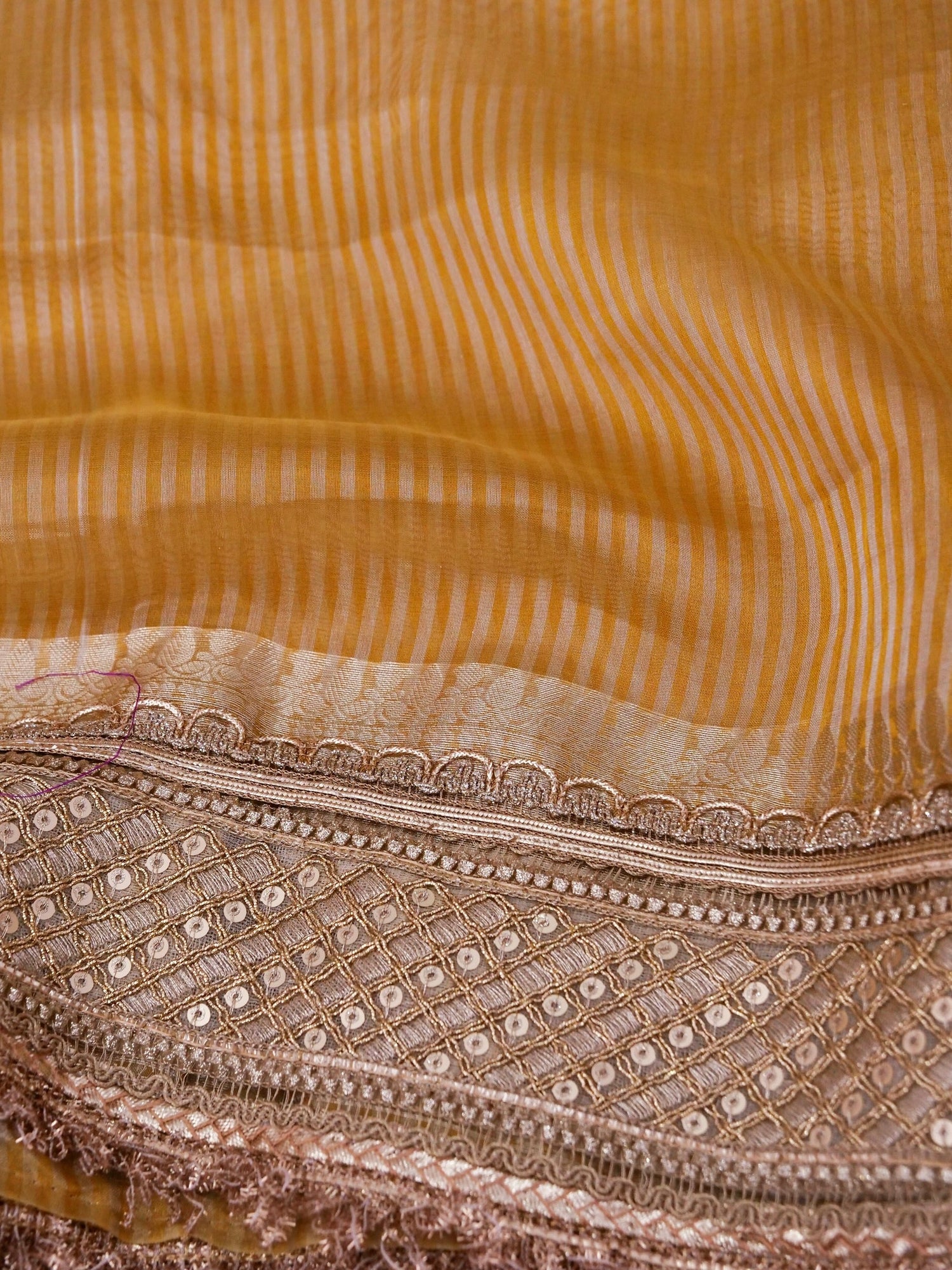 Banarasi Pure Tissue Silk Saree with Brocade Blouse