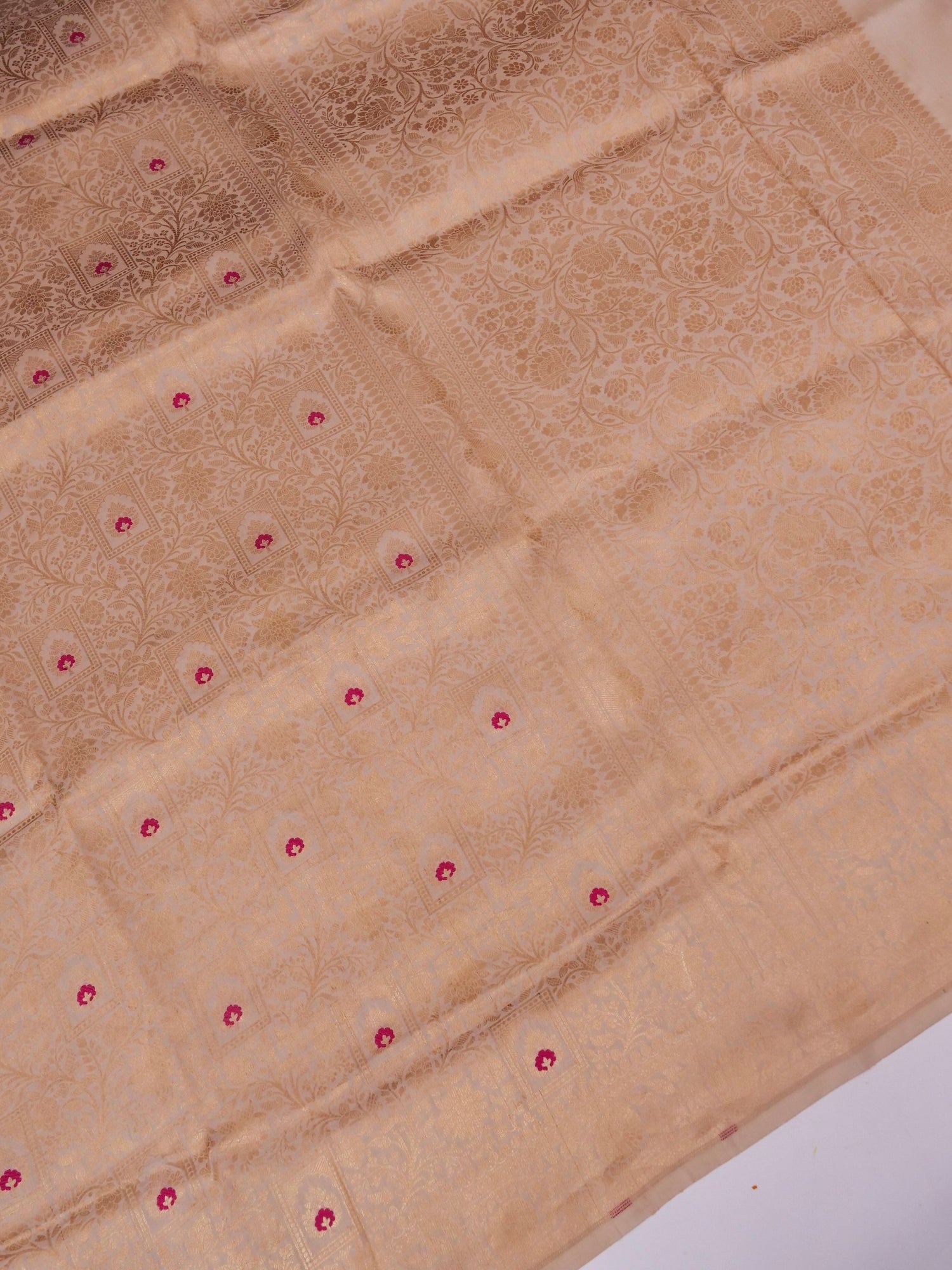 Banarasi pure katan silk Meenakari Brocade saree