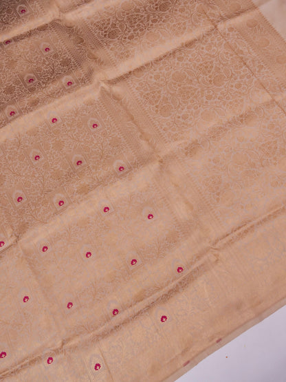 Banarasi pure katan silk Meenakari Brocade saree