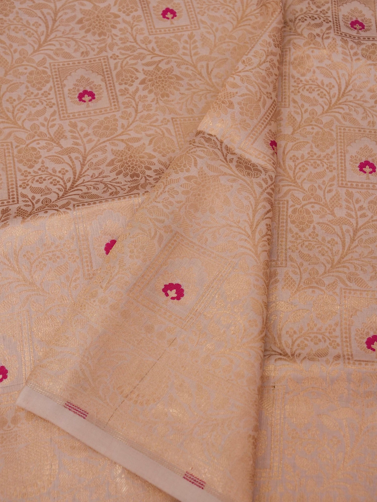 Banarasi pure katan silk Meenakari Brocade saree