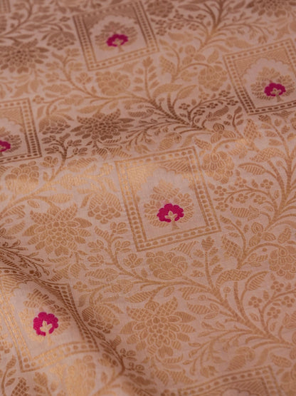 Banarasi pure katan silk Meenakari Brocade saree