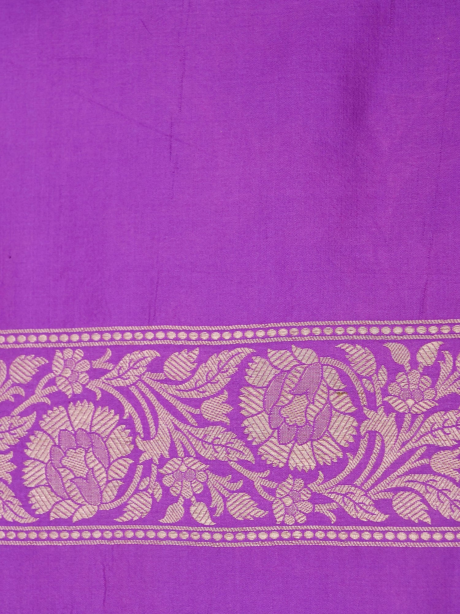 Pure Katan Silk Banarasi Saree  All Over Jaal Weaving