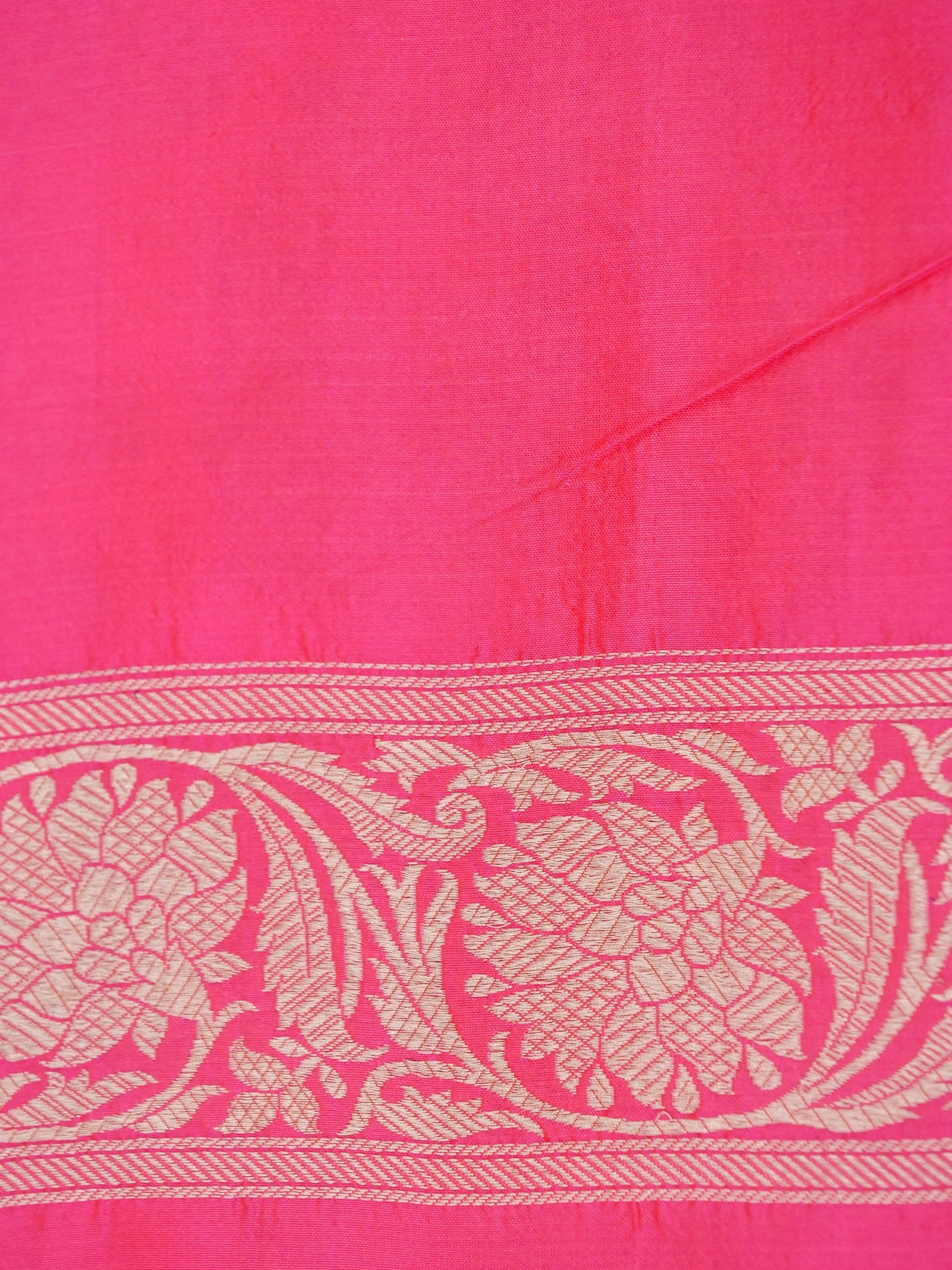 Pure Katan Silk Banarasi Saree  All Over Jaal Weaving