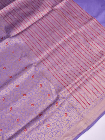Banarasi pure katan silk Meenakari Brocade saree