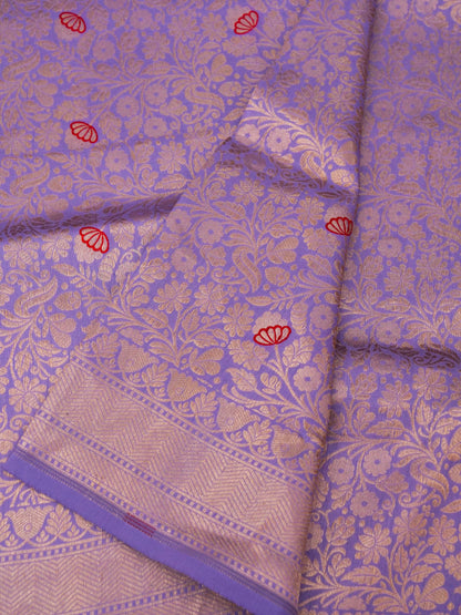 Banarasi pure katan silk Meenakari Brocade saree