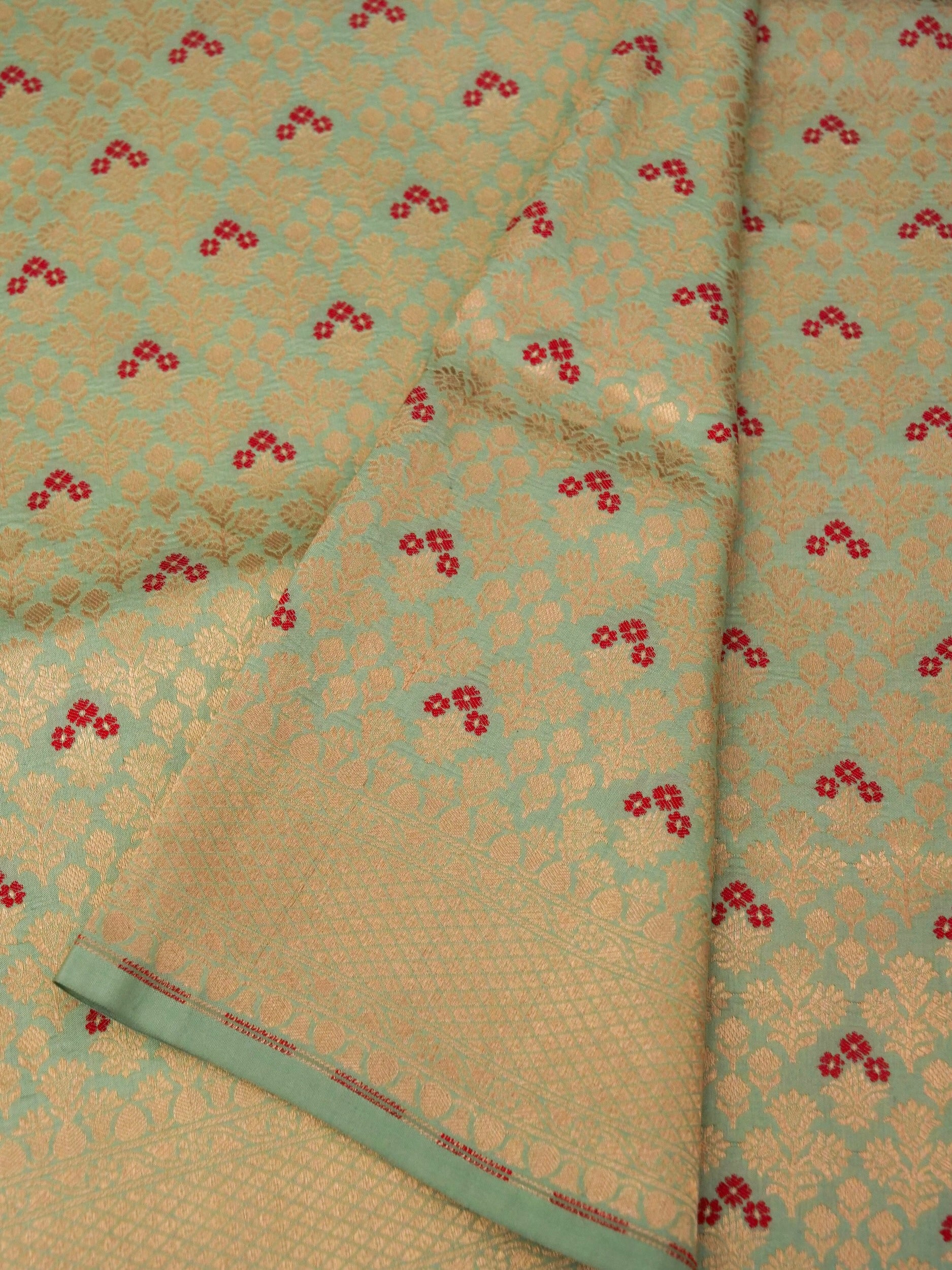 Banarasi Pure Katan Silk Meenakari Brocade Saree