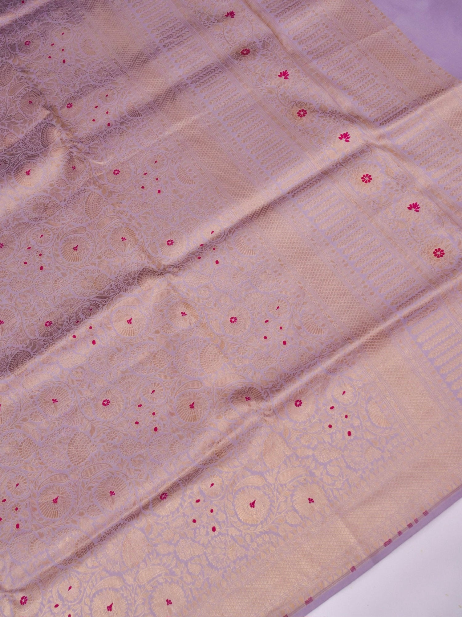 Banarasi pure katan silk Meenakari Brocade saree